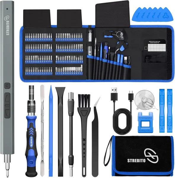 Electric Screwdriver, 144-in-1 Precision Screwdriver Set