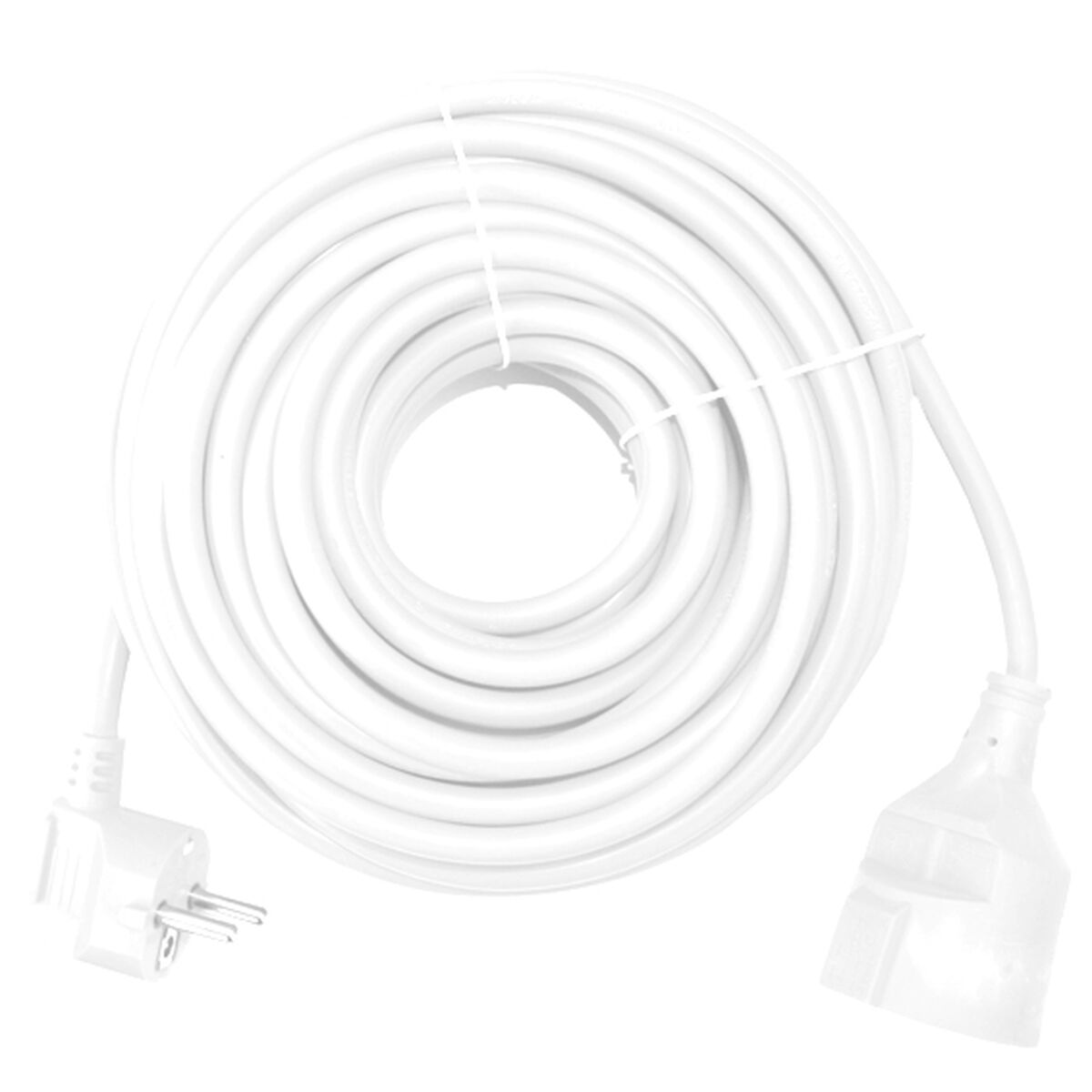 Extension Lead Schuko Silver Electronics 3 M