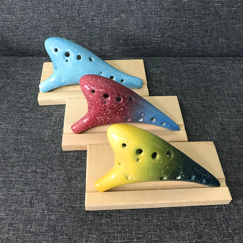 6 hole ocarina base Oak