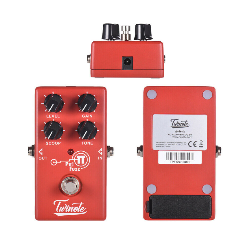 Modern Fuzz Pedal Effector P FUZZ distortion effector